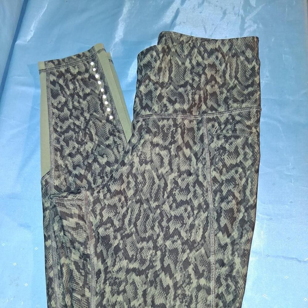 Old-navy Women's Green and Khaki Leggings